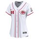 Women's Cincinnati Reds Nike White Home Limited Custom Jersey