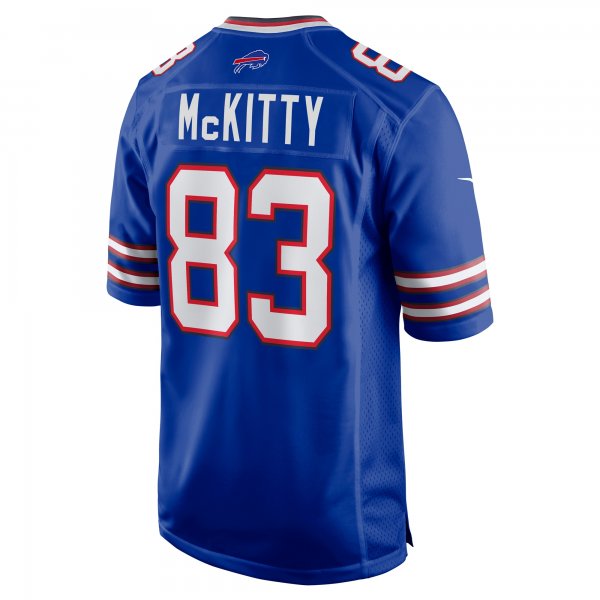 Men's Buffalo Bills Tre McKitty Nike  Royal Team Game Jersey