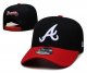 Atlanta Braves's black and red cap