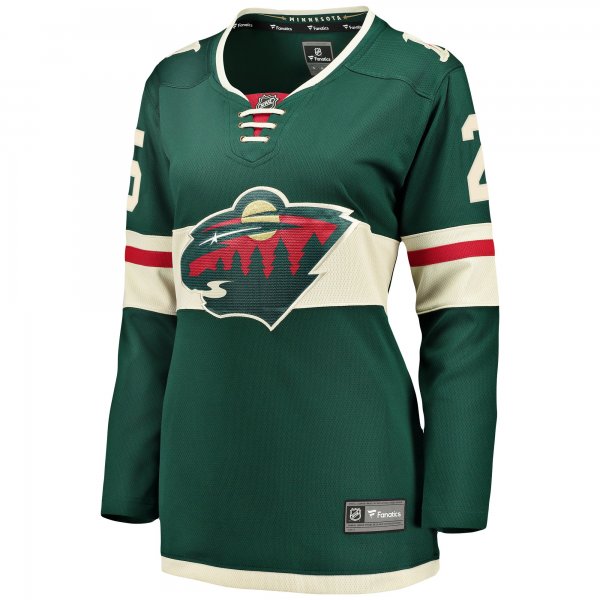 Women's Minnesota Wild Jonas Brodin Fanatics Green Breakaway Player Jersey