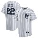 Men's New York Yankees Juan Soto Nike White Home Replica Player Jersey