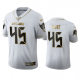 Tampa Bay Buccaneers #45 Devin White Men's Nike White Golden Edition Vapor Limited NFL 100 Jersey