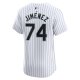 Men's Chicago White Sox Eloy Jimenez Nike White Home Elite Player Jersey