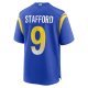 Men's Los Angeles Rams Matthew Stafford Nike Royal Player Game Jersey