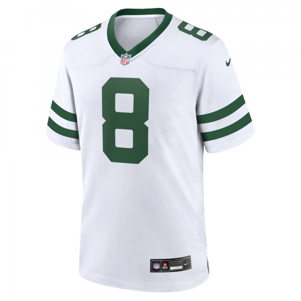 Youth New York Jets Aaron Rodgers Nike Legacy White Game Jersey