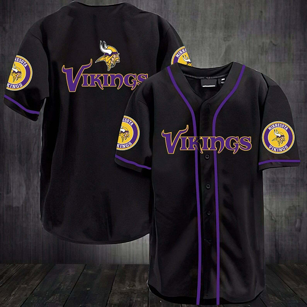 Minnesota Vikings NFL Stitched Fashion Baseball Legend Jersey