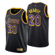 Men's Los Angeles Lakers #20 Avery Bradley Black Swingman 2021 Earned Edition NBA Jersey