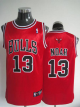 Men's Chicago Bulls #13 Joakim Noah Stitched Red NBA Jersey