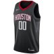 Men's Houston Rockets Nike Black Swingman Custom Jersey - Statement Edition