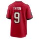 Men's Tampa Bay Buccaneers Joe Tryon Nike Red 2021 NFL Draft First Round Pick No. 32 Game Jersey