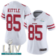 San Francisco 49ers #85 George Kittle White Super Bowl LIV Bound Women's Stitched NFL Vapor Untouchable Limited Jersey