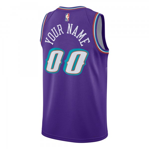 Unisex Utah Jazz Nike Purple 2022/23 Custom Swingman Jersey - Classic Edition