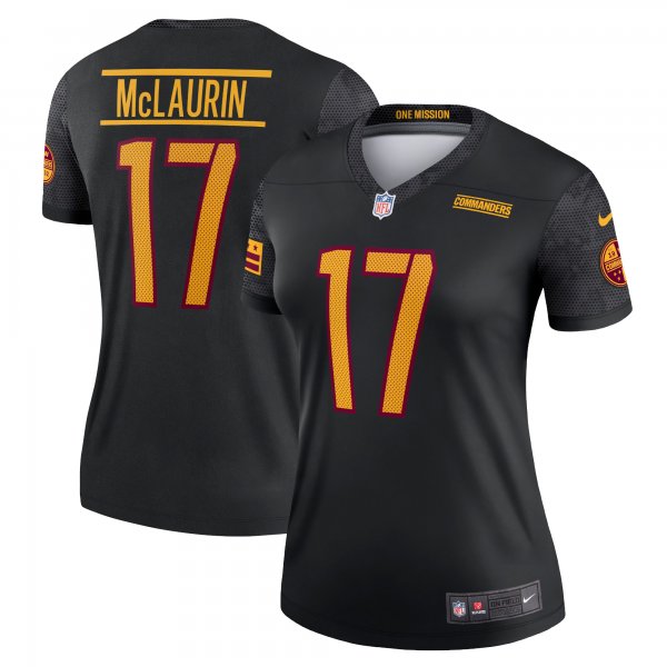 Women's Washington Commanders Terry McLaurin Nike Black Legend Jersey