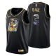 Men's Phoenix Suns #3 Chris Paul 2021/22 Black Golden Edition Diamond Logo Black 75th Anniversary Stitched NBA Jersey