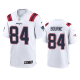 Men's New England Patriots #84 Kendrick Bourne White Game NFL Jersey