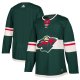 Men's Minnesota Wild adidas Green Home Blank Jersey