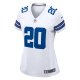 Women's Dallas Cowboys Tony Pollard Nike White Game Player Jersey