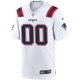 Men's New England Patriots Nike White Custom Game Jersey