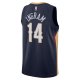 Unisex New Orleans Pelicans Brandon Ingram Nike Navy Swingman Jersey - Icon Edition