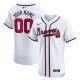 Men's Atlanta Braves Nike White Home Elite Custom Jersey