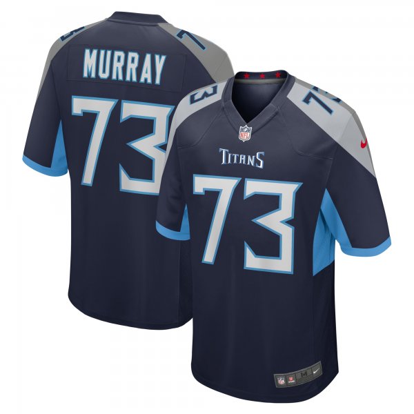 Men's Tennessee Titans Justin Murray Nike  Navy Team Game Jersey