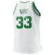 Men's Boston Celtics Larry Bird Mitchell & Ness White Big & Tall 1985/86 Hardwood Classics Swingman Jersey