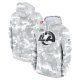 Men's Nike Arctic Camo Los Angeles Rams 2024 Salute To Service Club Fleece Pullover Hoodie