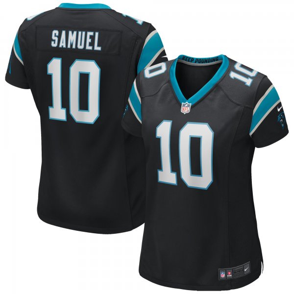 Women's Nike Curtis Samuel Black Carolina Panthers Game Jersey