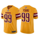 Youth Washington Commanders #99 Chase Young Gold Vapor Untouchable Stitched Football NFL Jersey