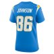 Women's Los Angeles Chargers Cornelius Johnson Nike  Powder Blue  Game Jersey