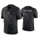 Men's Nike NFL San Francisco 49ers Reflective Limited Custom Black Jersey