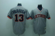 Mitchell And Ness Detroit Tigers #13 Lance Parrish Stitched Grey Throwback MLB Jersey