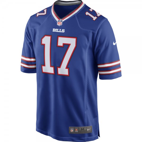 Men's Buffalo Bills Josh Allen Nike Royal Game Player Jersey