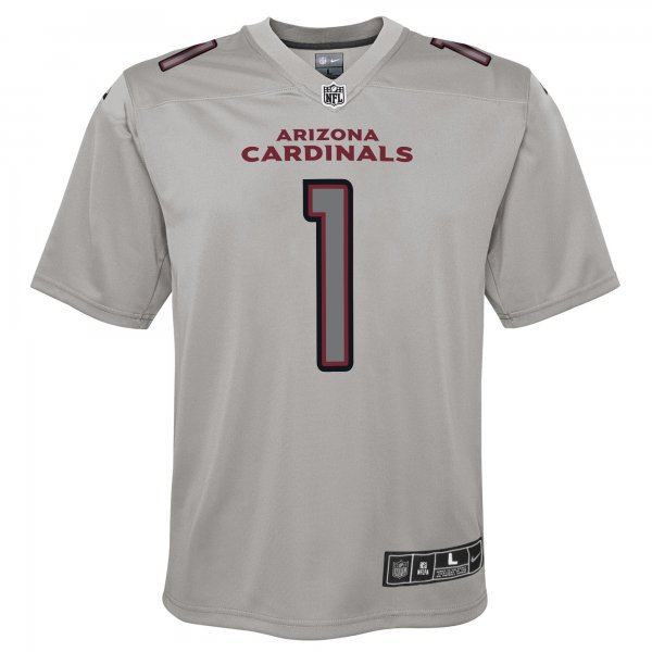 Youth Arizona Cardinals Kyler Murray Nike Gray Atmosphere Game Jersey