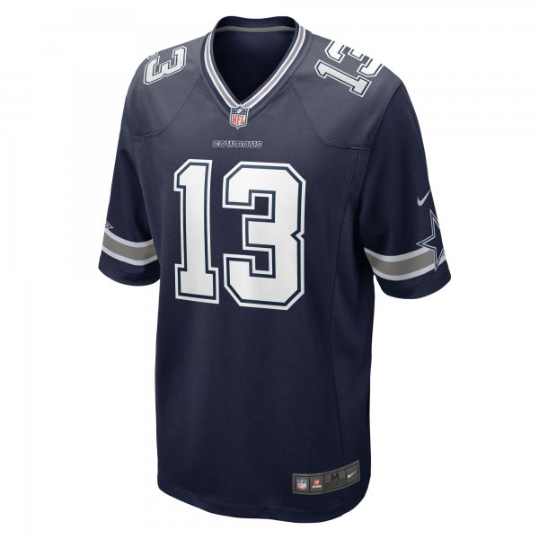 Men's Dallas Cowboys Michael Gallup Nike Navy  Game Jersey