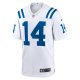 Men's Indianapolis Colts Alec Pierce Nike White Away Game Player Jersey