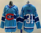 Men's Montreal Canadiens #31 Carey Price Blue 2022 Reverse Retro NHL Jersey