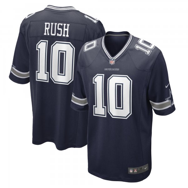 Men's Dallas Cowboys Cooper Rush Nike Navy Game Player Jersey