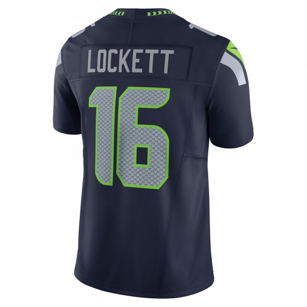 Men's Seattle Seahawks Tyler Lockett Nike Navy Vapor F.U.S.E. Limited Jersey