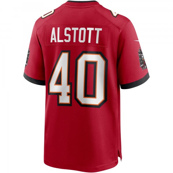 Men's Tampa Bay Buccaneers Mike Alstott Nike Red Retired Player Game Jersey