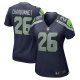 Women's Seattle Seahawks Zach Charbonnet Nike College Navy  Game Jersey