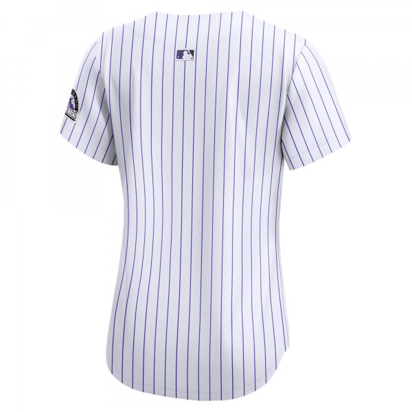 Women's Colorado Rockies Nike White Home Limited Jersey