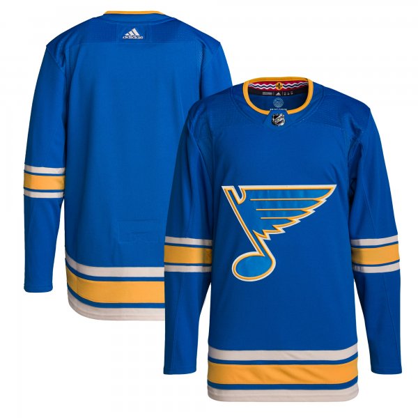 Men's St. Louis Blues adidas Blue Alternate Jersey