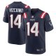 Men's New England Patriots Tristan Vizcaino Nike Navy Home Game Player Jersey