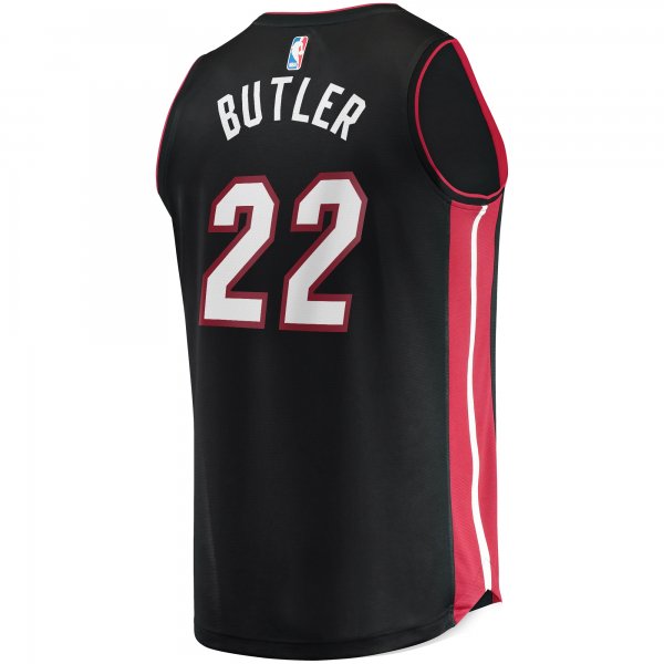 Men's Miami Heat Jimmy Butler Fanatics Black Fast Break Replica Player Jersey - Icon Edition