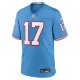 Men's Tennessee Titans Ryan Tannehill Nike Light Blue Oilers Throwback Alternate Game Player Jersey