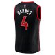 Men's Toronto Raptors Scottie Barnes Fanatics Black Fast Break Replica Player Jersey - Statement Edition