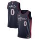 Men's Unisex Philadelphia 76ers #0 Tyrese Maxey Nike Navy 2023/24 Swingman City Edition Jersey