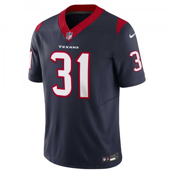 Men's Houston Texans Dameon Pierce Nike Navy Vapor F.U.S.E. Limited Jersey