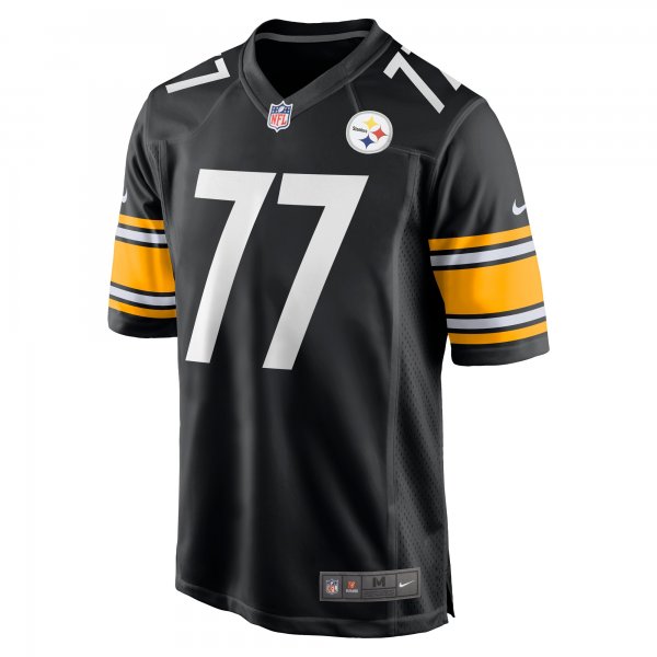 Men's Pittsburgh Steelers Broderick Jones Nike Black 2023 NFL Draft First Round Pick Game Jersey